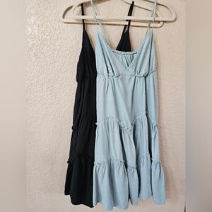 🔸️5 FOR $25 Shein Set Of 2 Spaghetti Strap Summer Dress